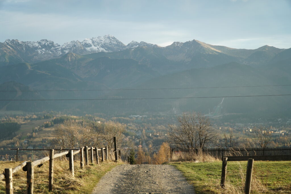 Gubałówka, widok na tatry